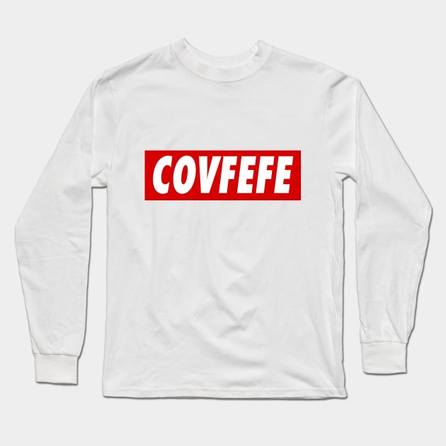 Covfefe Long Sleeve T-Shirt by edgarcat